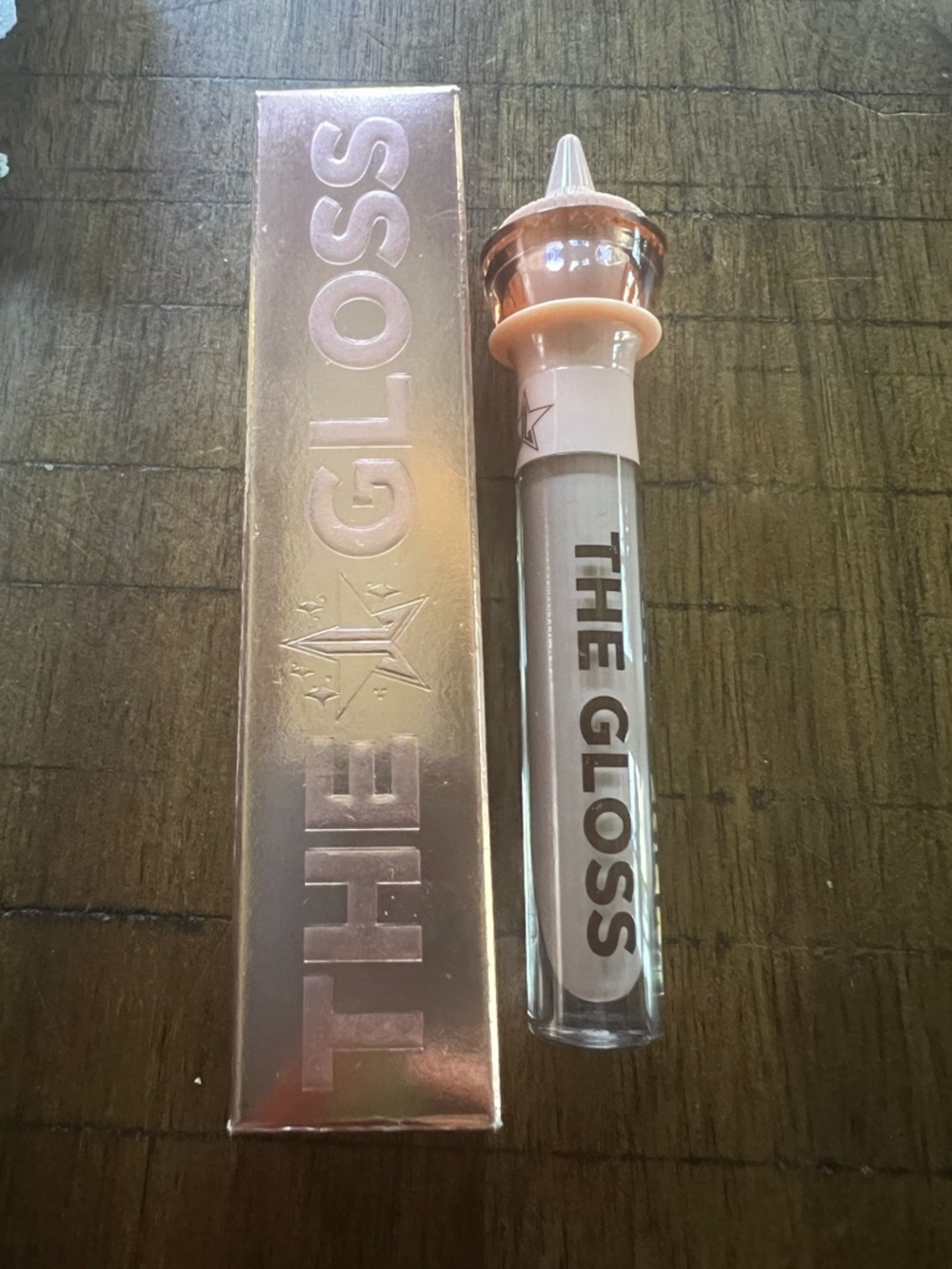 Jeffree Star The Gloss Beige Lip Shine in Silk Rope- NIB